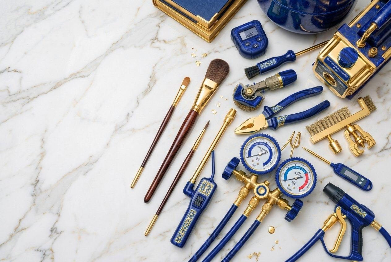 Calibrated tools used on Downtown Technical Services jobs